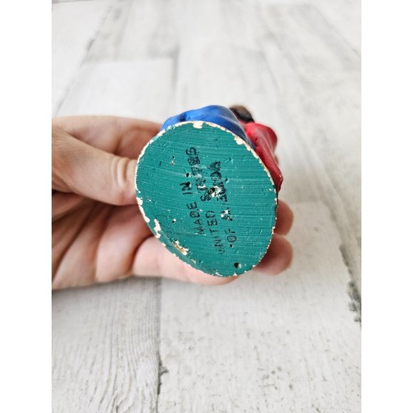 Vintage wiseman United States chalkware incense nativity village Xmas - Picture 8 of 9